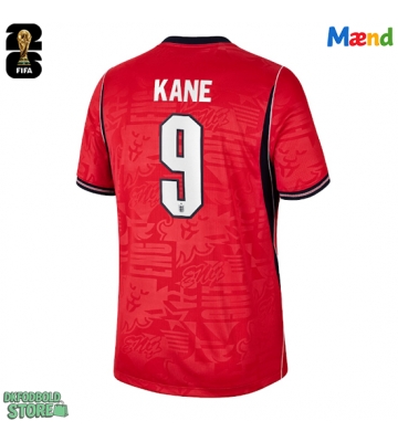 England Harry Kane #9 Replika Udebanetrøje VM 2026 Kortærmet